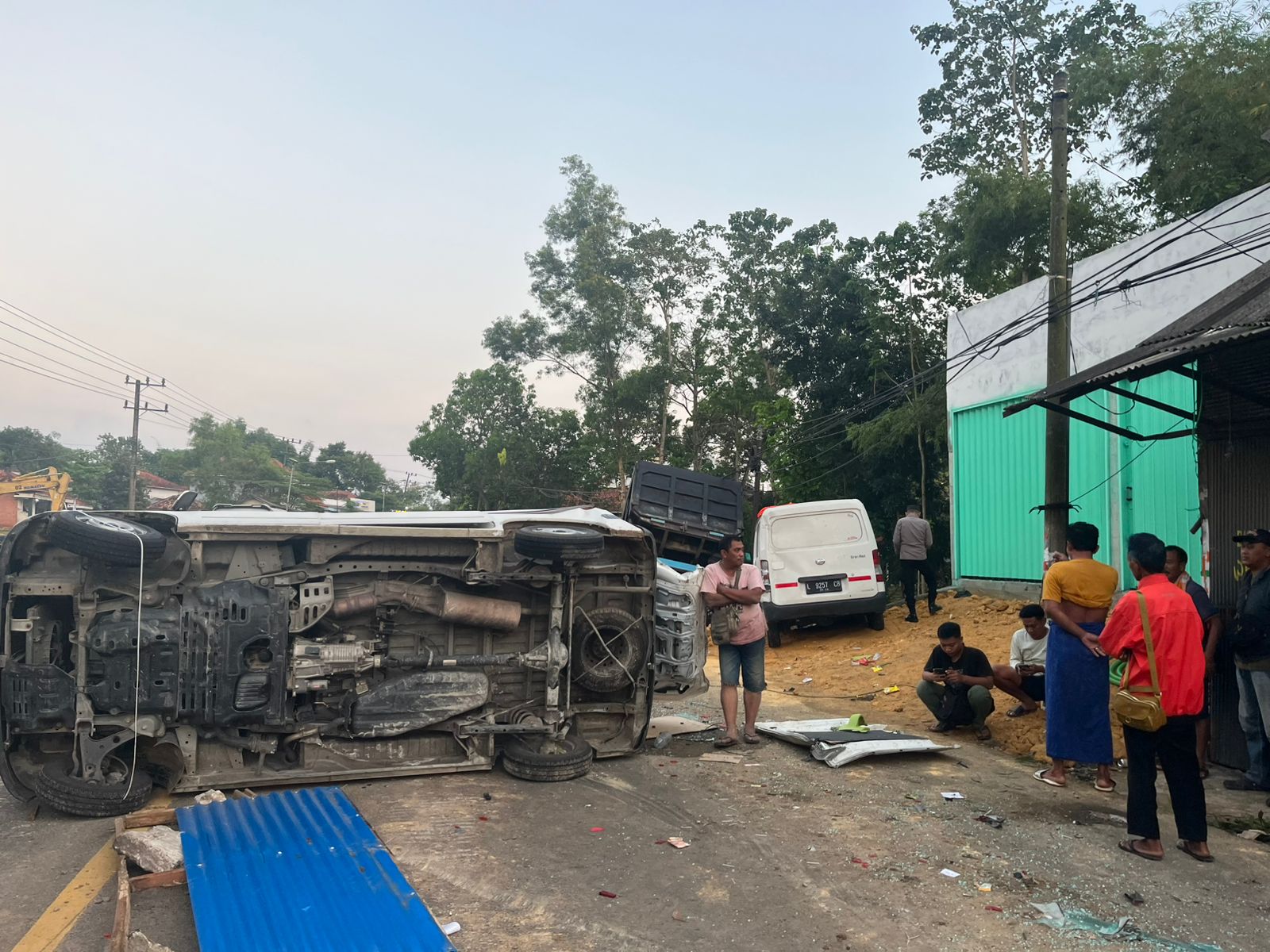 Kecelakaan Beruntun di Lokasi Proyek Revitalisasi Jembatan di Bangkalan