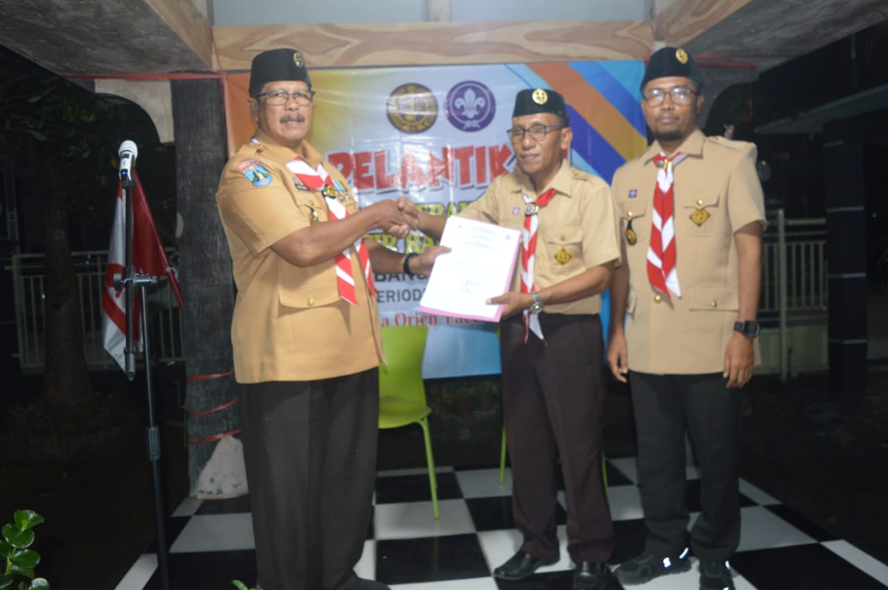 Pengurus Kwarran Konang 2025–2028 Resmi Dilantik, Kwarcab Bangkalan Dorong Program Nyata