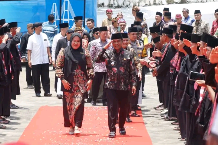 Perkuat Nilai Budaya dan Keagamaan, Bupati dan Wabup Kunjungi Ponpes Hidayatullah Al-Muhajirin