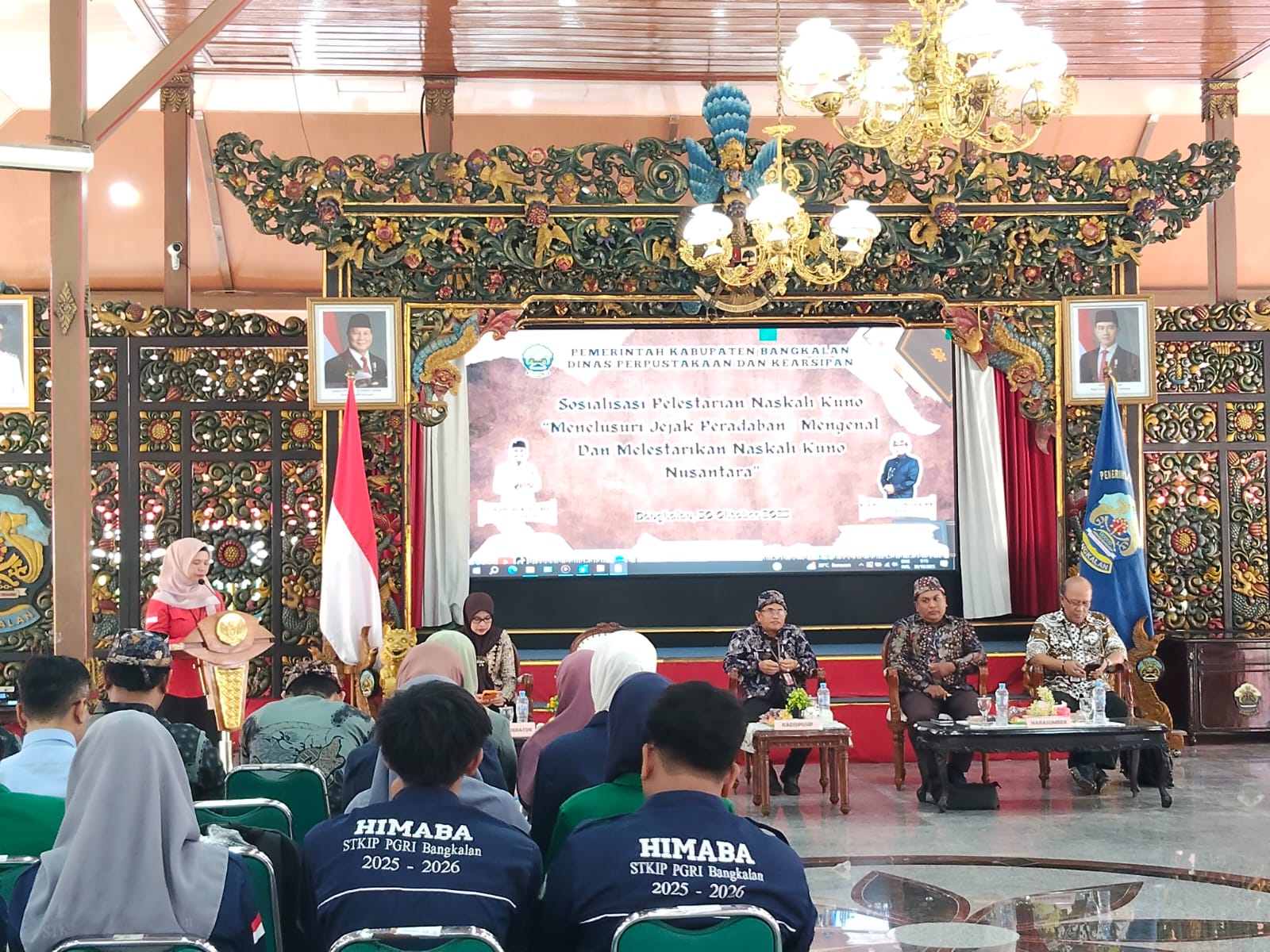 Menelusuri Jejak Peradaban, Dinas Perpustakaan Bangkalan Gelar Sosialisasi Naskah Kuno