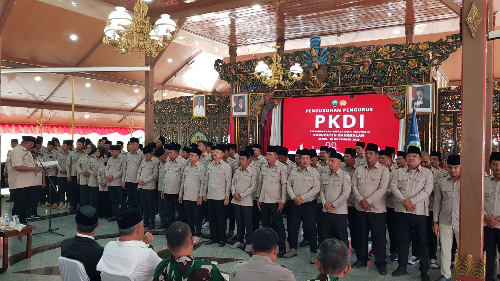 Momentum Hari Pahlawan, PKDI Bangkalan Kukuhkan Kepengurusan Baru