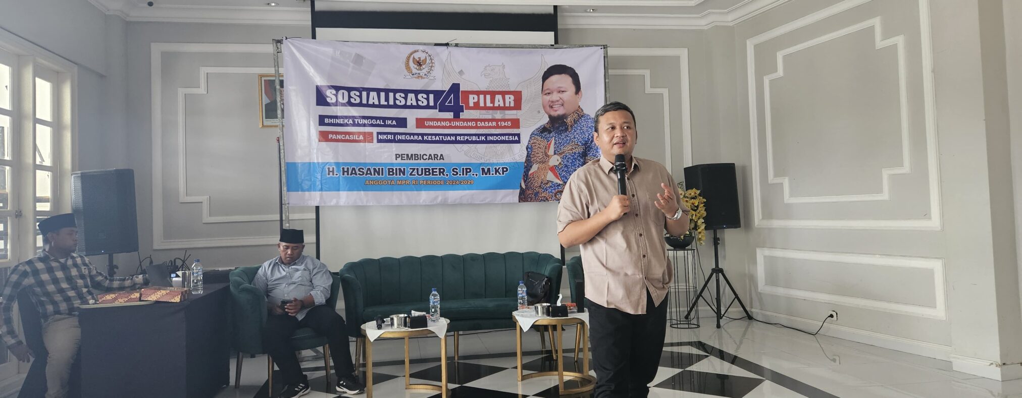 Hadapi Ancaman Siber dan Krisis Global, Hasani bin Zuber Tegaskan Pentingnya Ketahanan NKRI